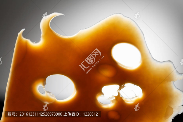 完美的瑞士奶酪切片