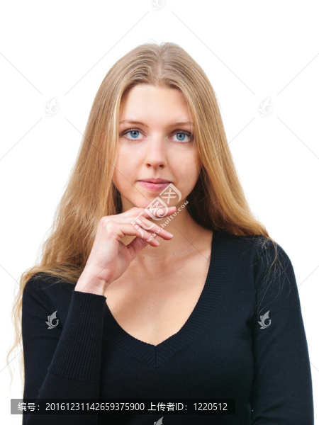 可愛的金發(fā)女孩