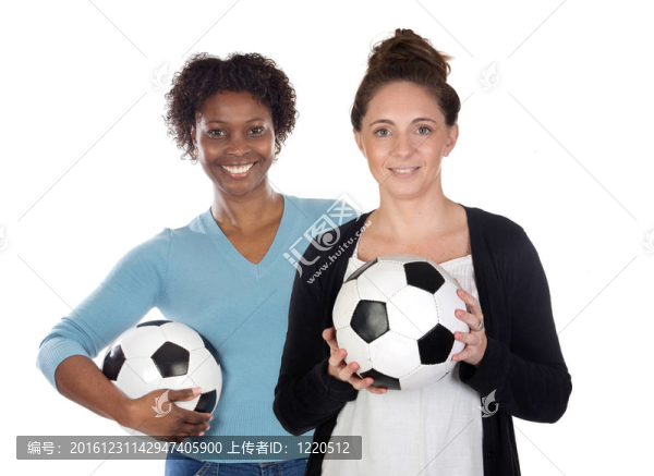 女子足球運動員