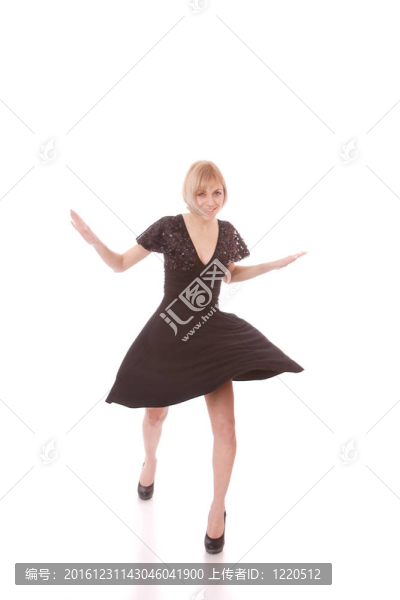 美麗時尚女子舞蹈