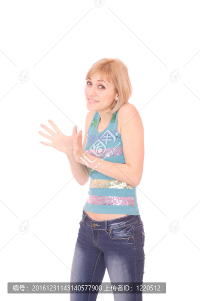 年輕漂亮的女人
