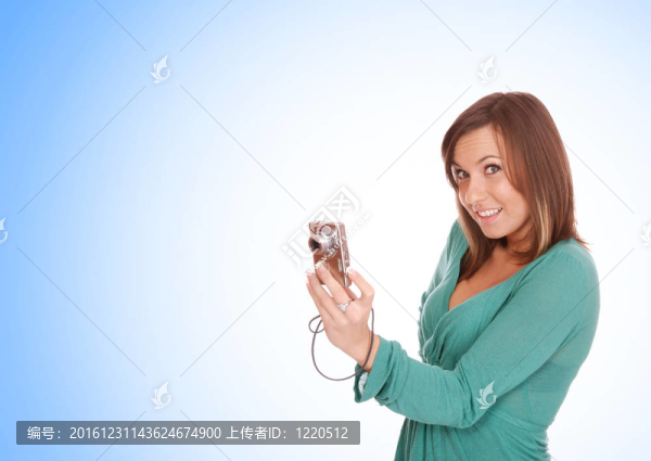 女人說話圖片