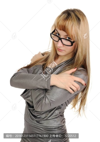 戴眼鏡的女人