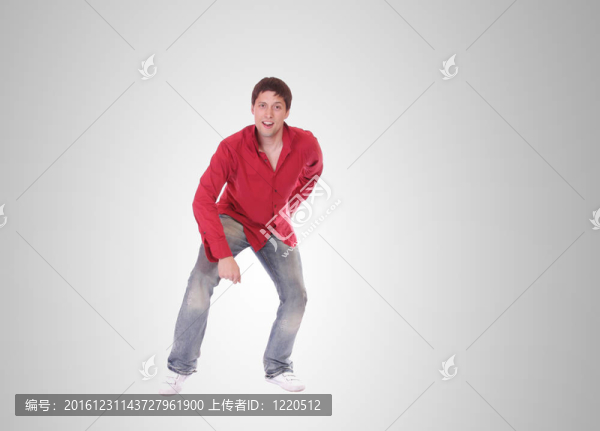 年輕的隨便的人