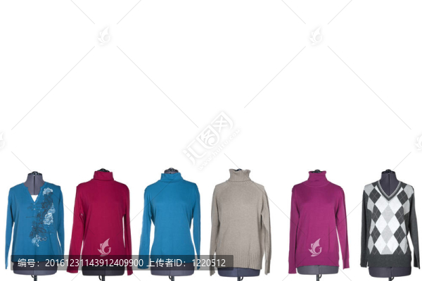 女模特在白色