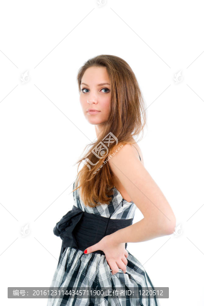 美麗性感的黑人女孩