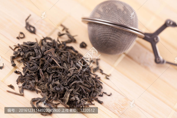 綠茶和茶濾網(wǎng)