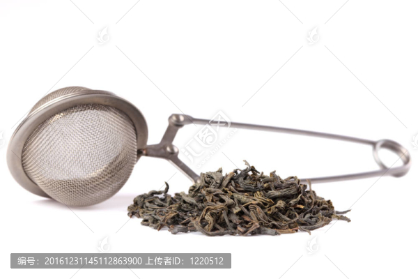 綠茶和茶濾網(wǎng)