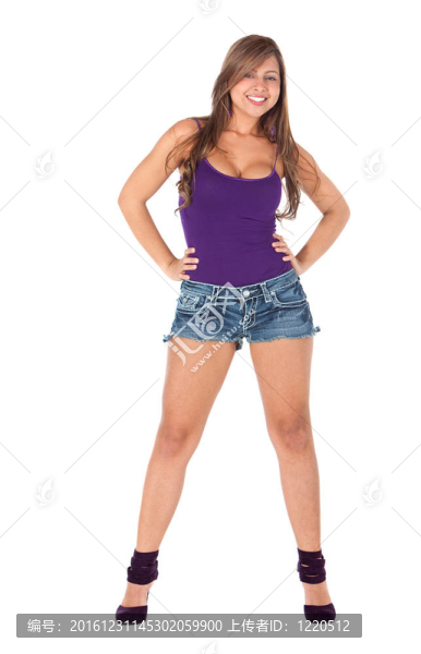 美女的微笑