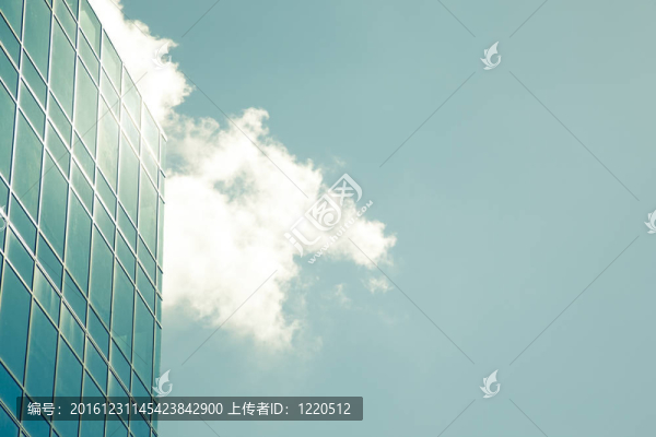 現代企業(yè)的玻璃建筑