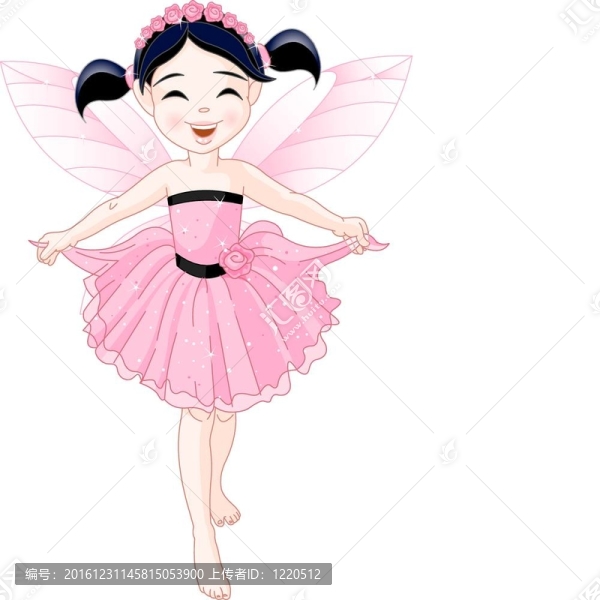 粉紅色的小仙女