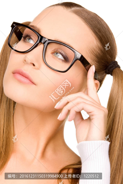 年輕漂亮的女商人