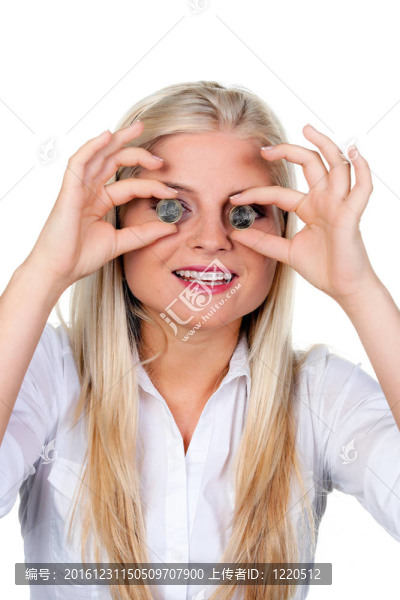 女人呢？眼中的硬幣