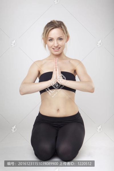 瑜伽的女人