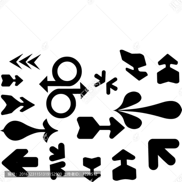 一個向量組黑有用的arrows-1