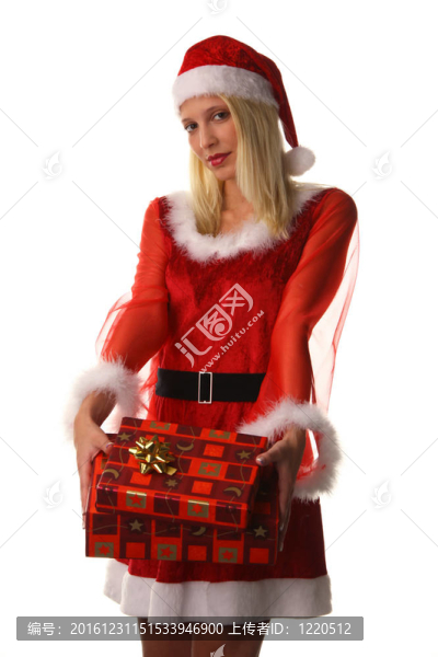 性感的Santa小姐