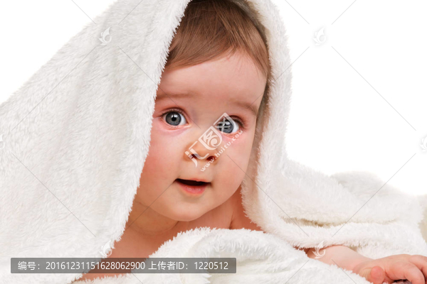 小驚奇孩子的嬰兒毯