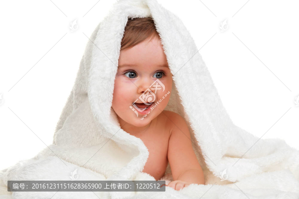 小驚奇孩子的嬰兒毯
