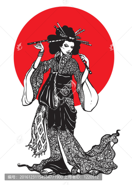 美麗的日本女人