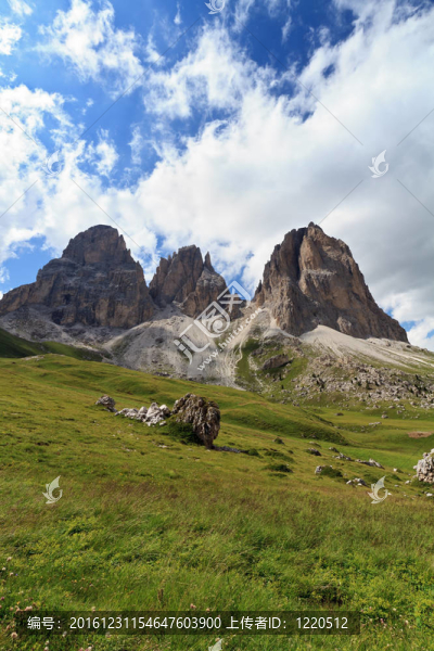 langkofel,-薩索高山