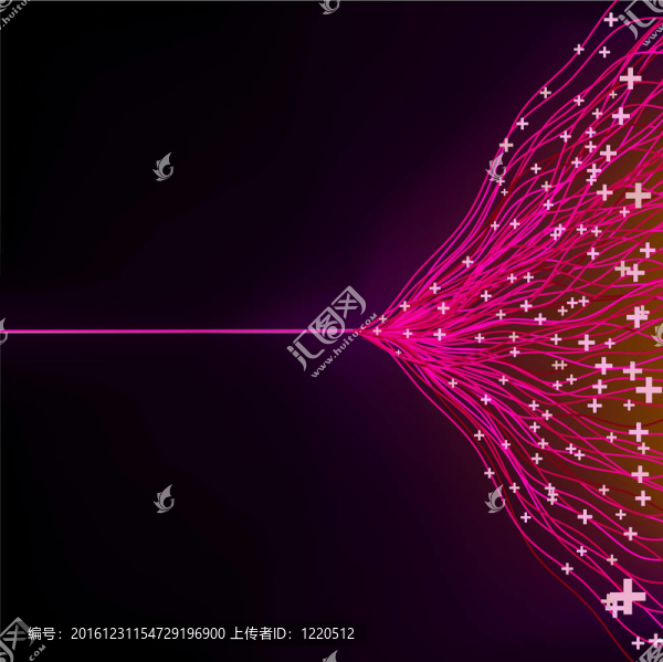 未來(lái)抽象的發(fā)光背景。EPS,8