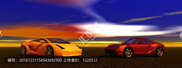 汽車和景觀