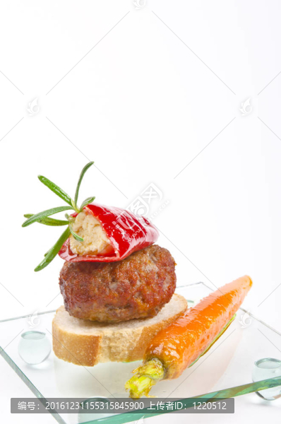 開胃菜和frikadelle
