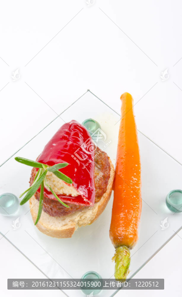 開胃菜和炸肉餅
