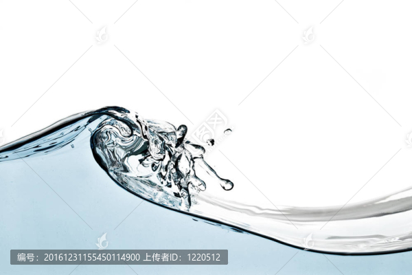 藍色的水波紋