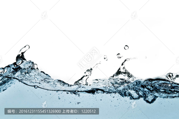 藍色的水波紋