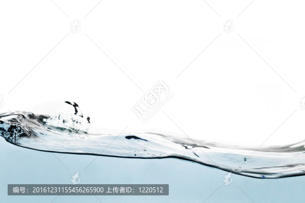 藍色的水波紋