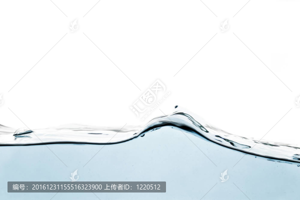 藍色的水波紋