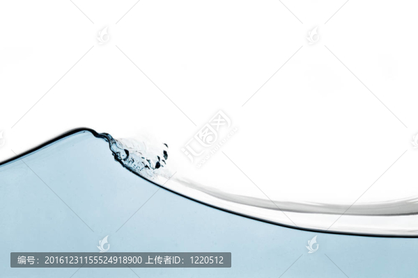 藍色的水波紋