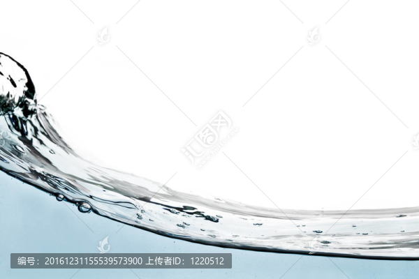 藍色的水波紋