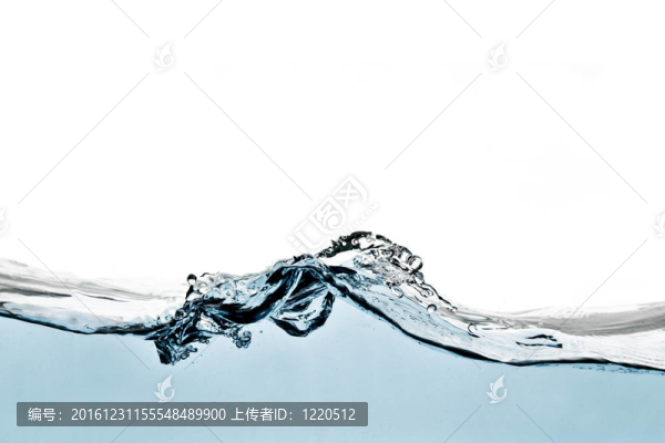 藍色的水波紋