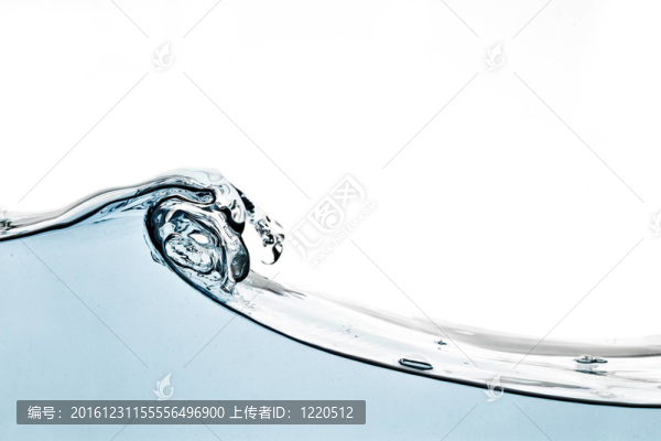 藍色的水波紋