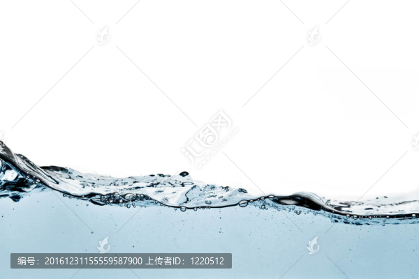 藍色的水波紋