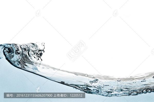 藍色的水波紋