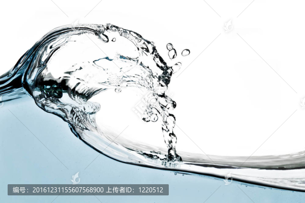 藍色的水波紋