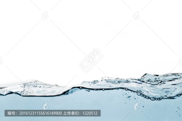 藍色的水波紋