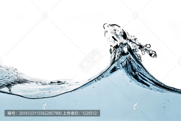 藍(lán)色的水波紋