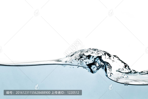 藍色的水波紋