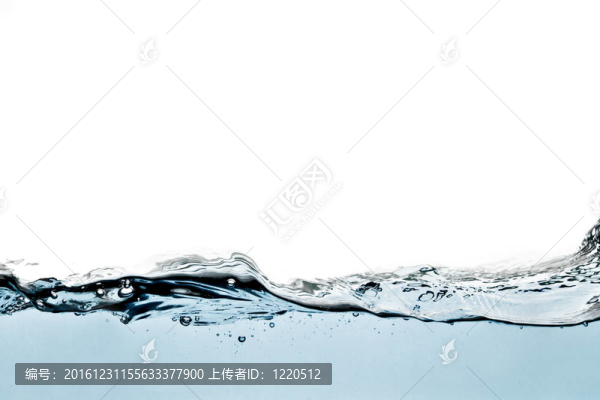 藍色的水波紋