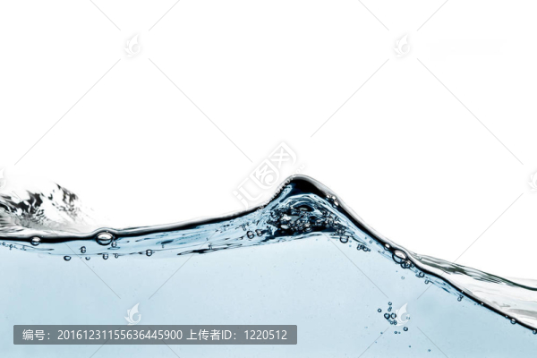 藍色的水波紋