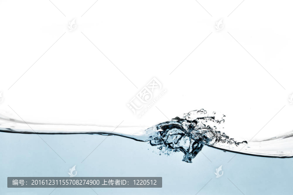 藍色的水波紋