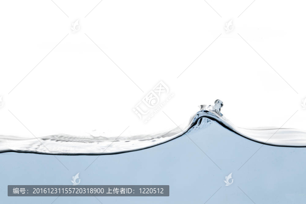 藍色的水波紋