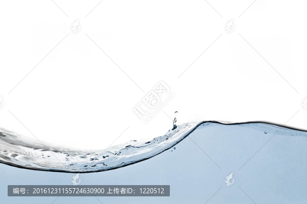 藍色的水波紋