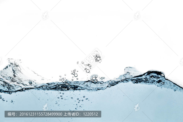 藍色的水波紋