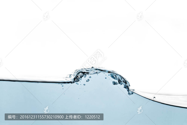 藍色的水波紋