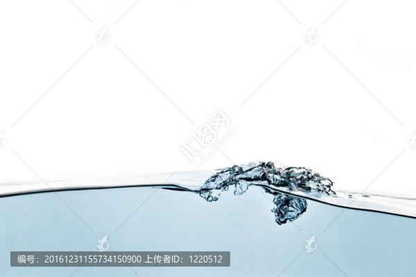 藍色的水波紋
